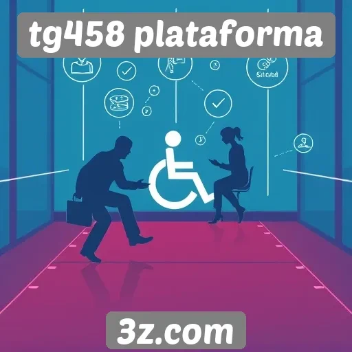 Acessibilidade e interfaces do site tg458 plataforma